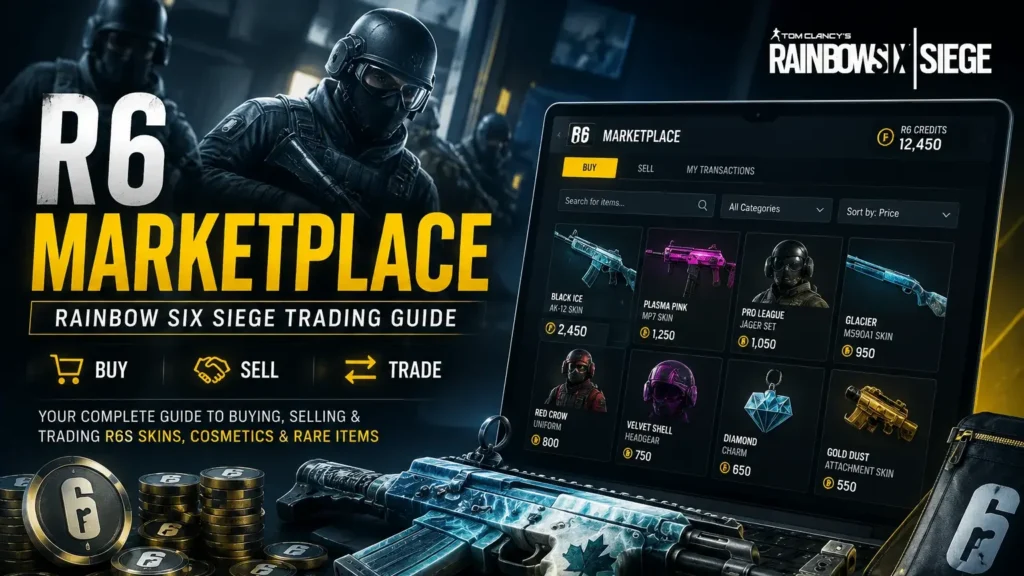 R6 Marketplace – Rainbow Six Siege Trading Guide
